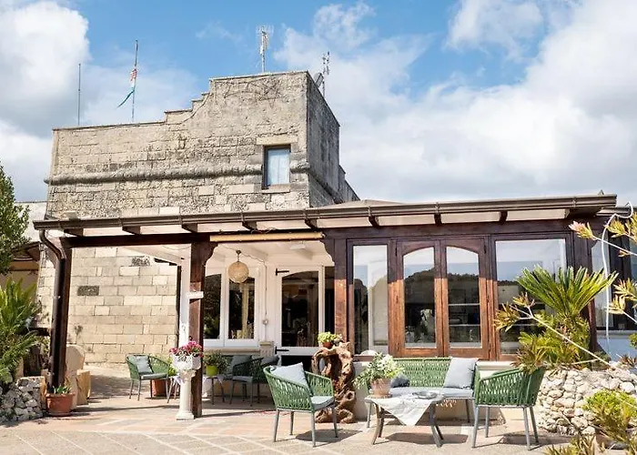 팜스테이 Torre Pinta Masseria Medioevale 오트란토